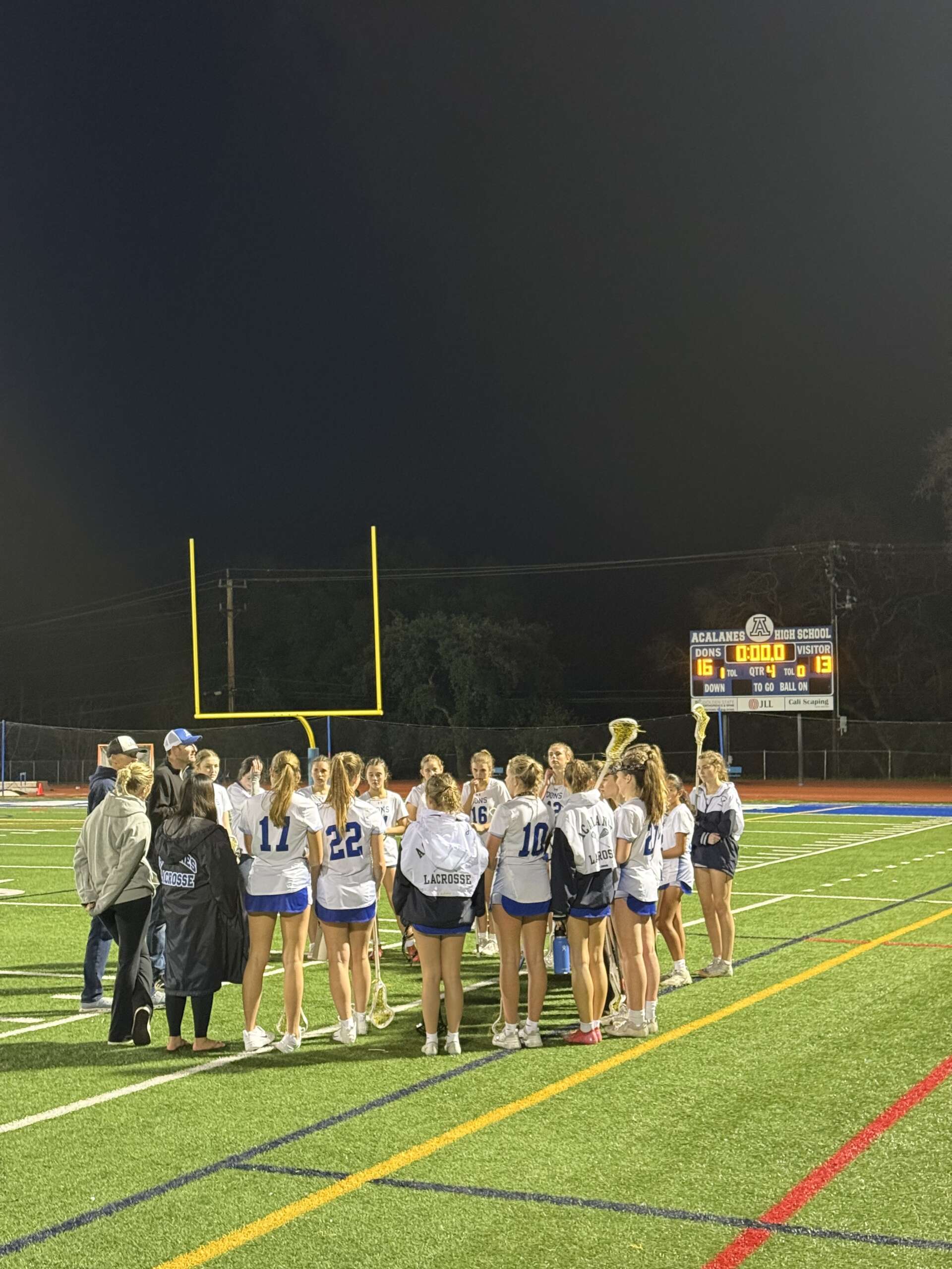 Varsity Girls Lacrosse Earns First Win of the Season with 16-13 Win Over Berkeley