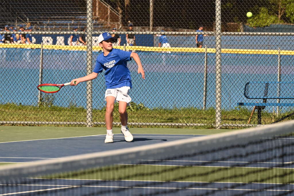 For JV Boys Tennis, Tuesday was a Good Day