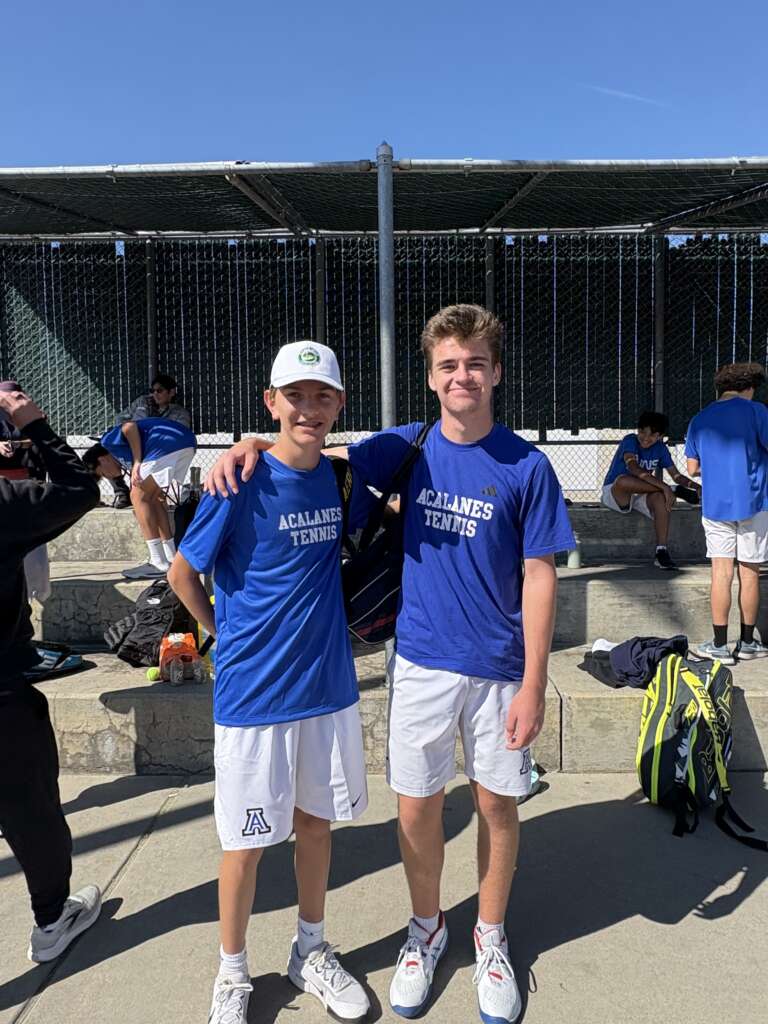 Varsity Boys’ Tennis Goes 1-1 On Day Two of the California Classic in Fresno – Runner Up in the Division 2 Winner’s Flight