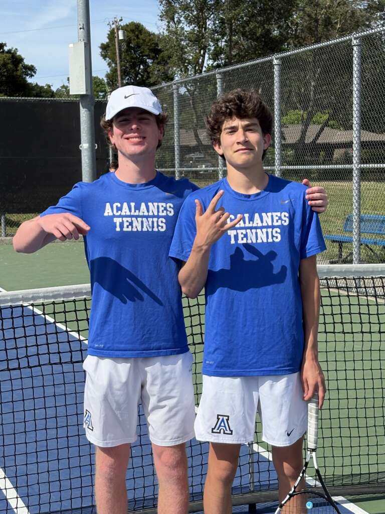 Farmer Bill and the Sea of Cortez Deliver a Clutch Come-From-Behind Win for Varsity Boys Tennis: Acalanes 5, Las Lomas 4