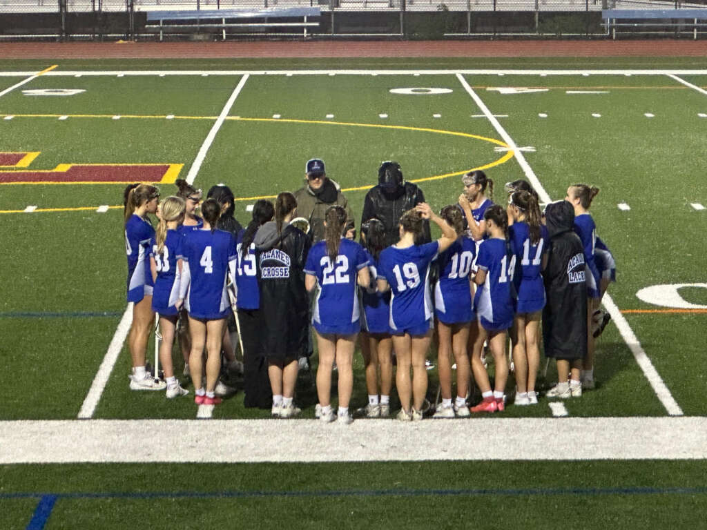 Varsity Girls Lacrosse Survives Downpour to Defeat Las Lomas 13-4
