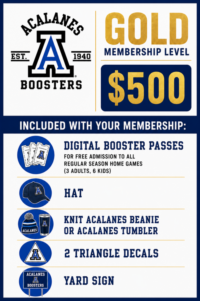 Gold Boosters Membership