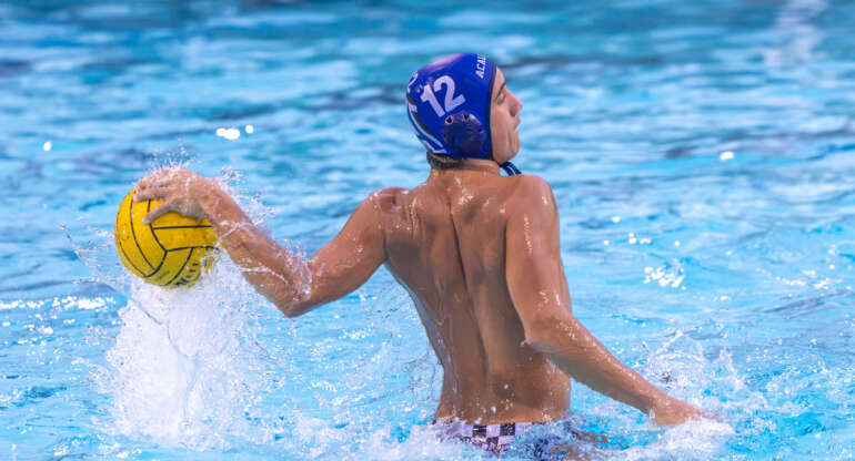 VARSITY MENS WATER POLO DOMINATES CAL HIGH IN EXHILARATING VICTORY