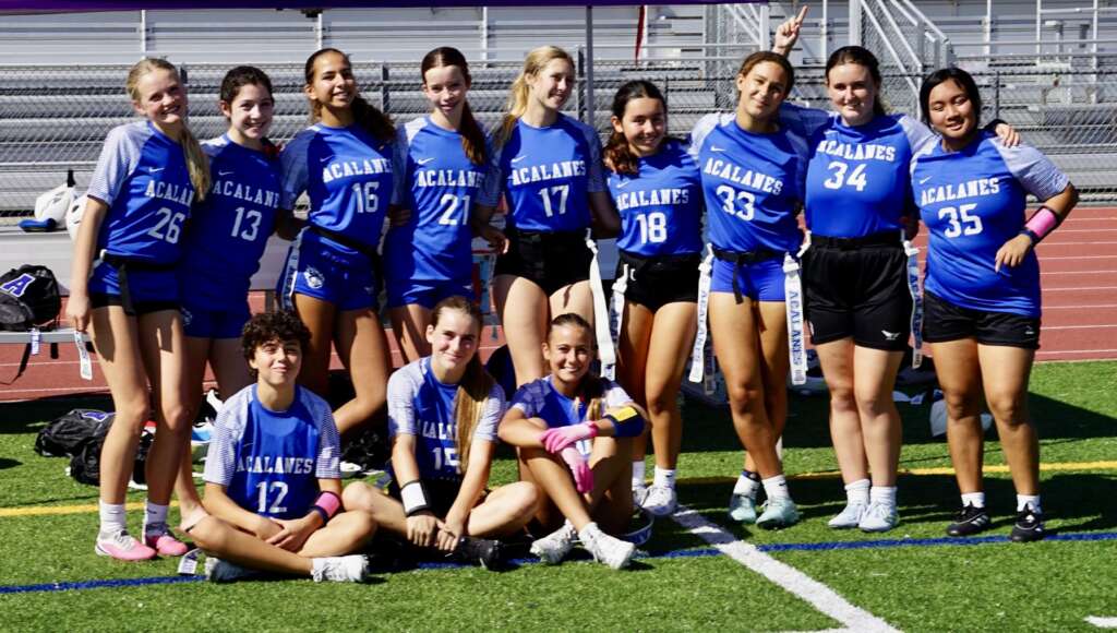 Busy Week for Determined JV Flag Football Team