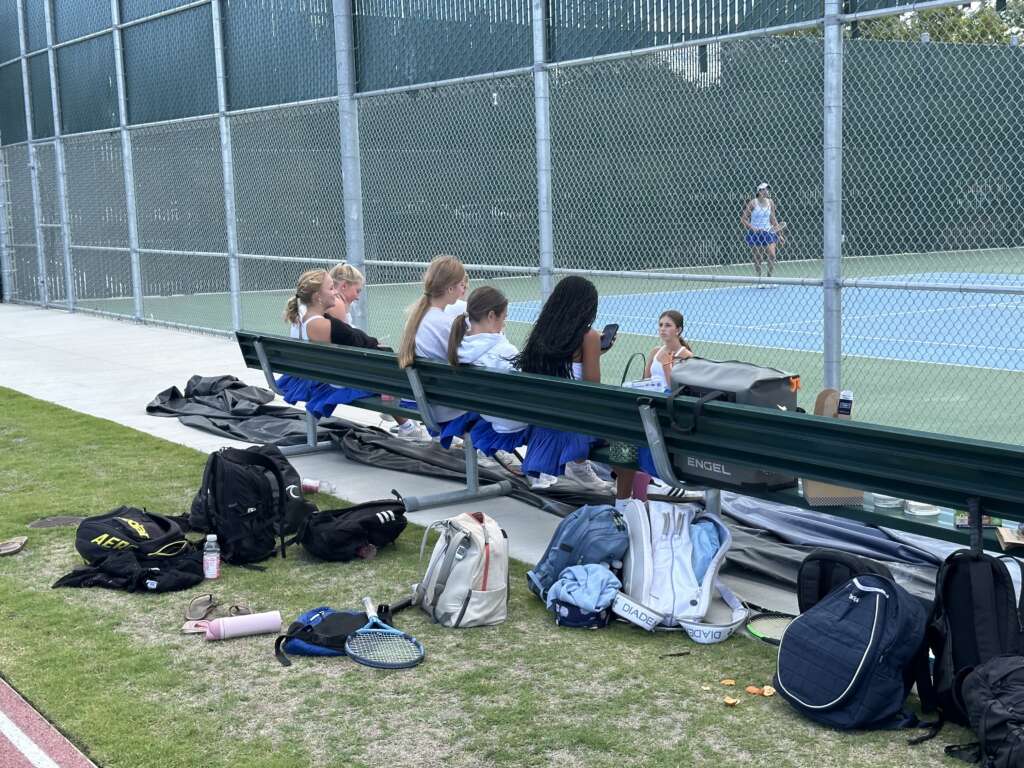 Varsity Girls Tennis Loses Tight Contest 6-5 versus Emerald