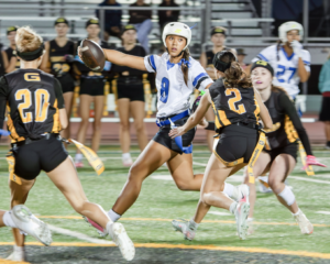 Varsity Girls Flag Football: Dons Fall to Granada in Battle of NCS Runners-Up
