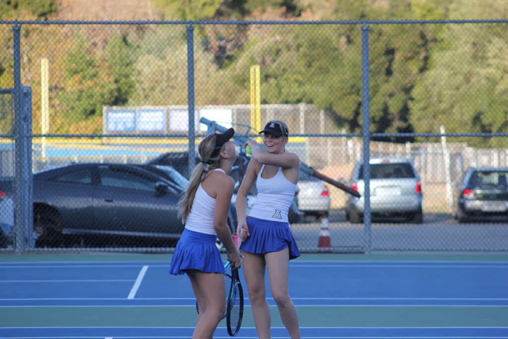 Varsity Girls Tennis Falls to Miramonte 8-1
