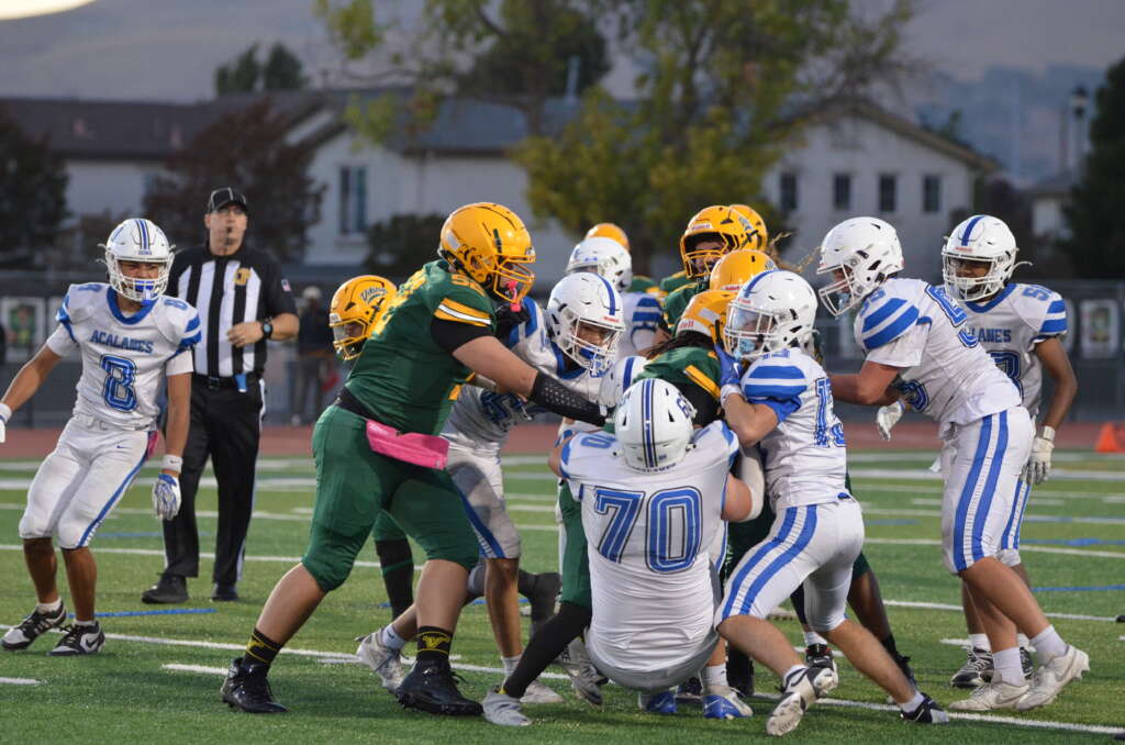 Dons' JV Football Battles Vanden, the Elements, and Just About Everything Else