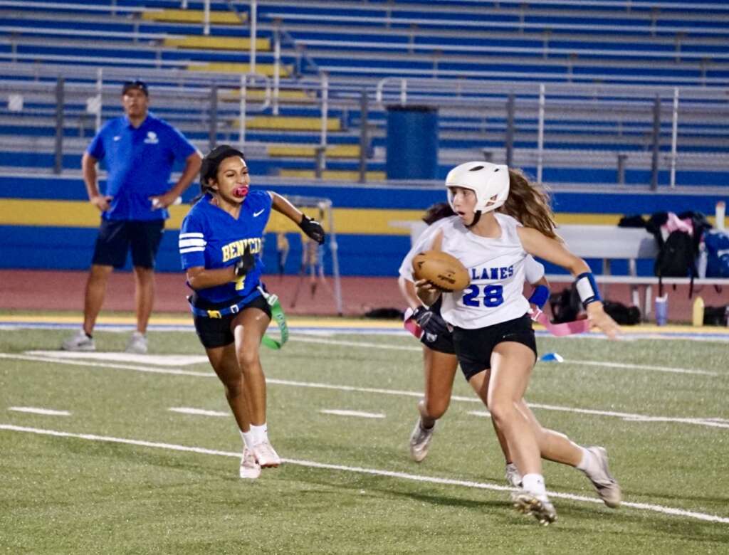 Last Minute Heartbreak for JV Flag Football