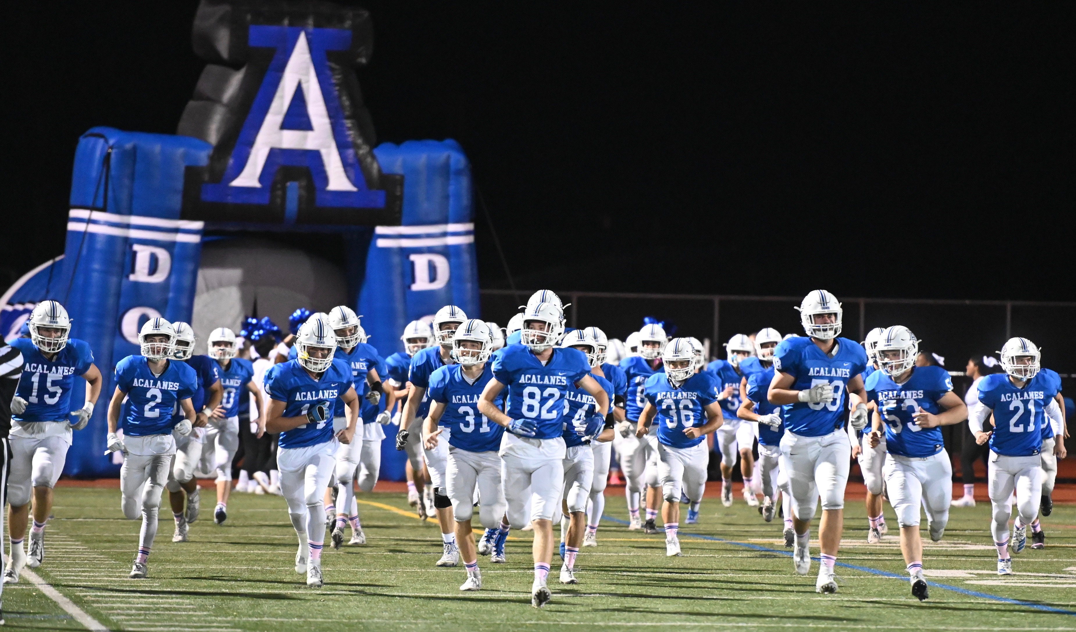 Dons Football Victorious Friday Night in the City – Acalanes Boosters