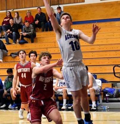 Varsity Boys Basketball Beats Northgate Falcons in Fast-paced Game