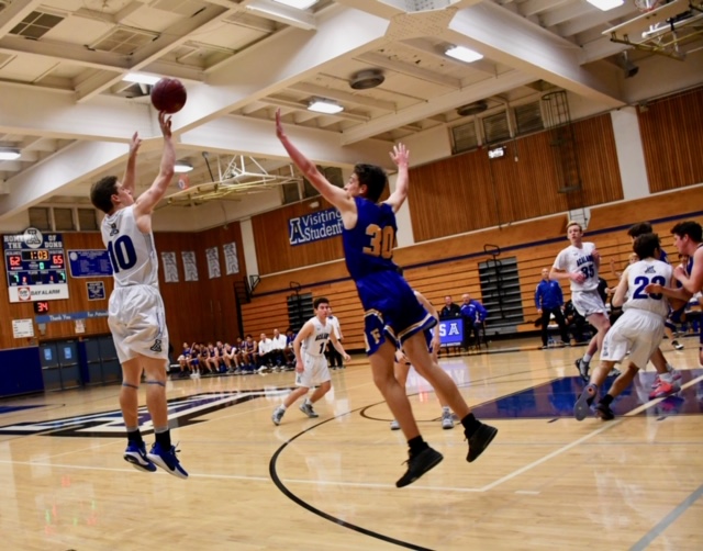 Varsity Boys Basketball Defeats Frontier (Bakersfield) in San Rafael Classic Semi-final