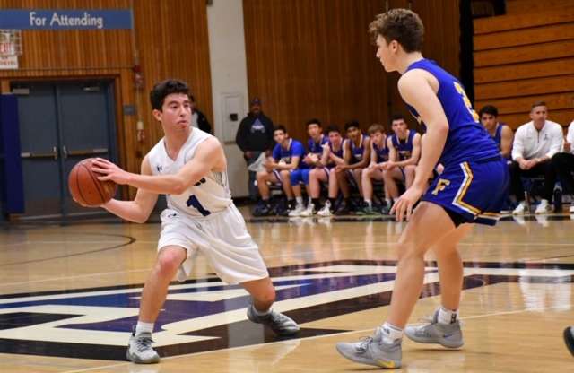 Varsity Boys Basketball Defeats San Domenico in San Rafael Tournament