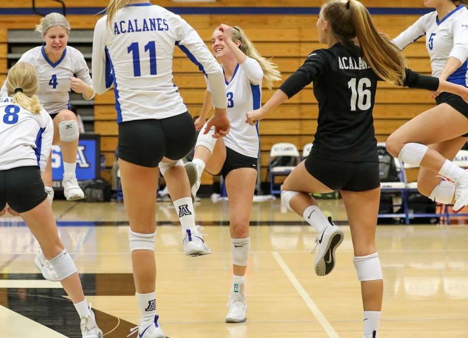 Volleyball Dons Cruise to Victory in Round 2