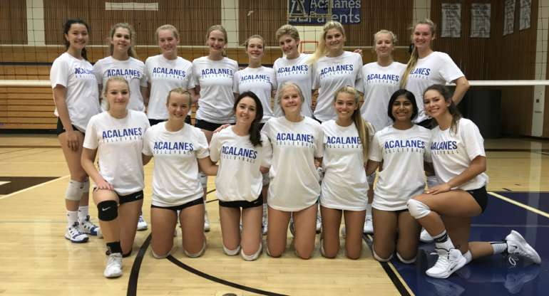 Varsity Volleyball Dons Breeze Through Round 1