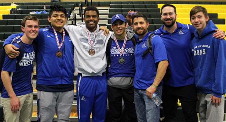 Correa, Early, and Williams medal at 2019 San Ramon Valley High School Invitational Wrestling Tournament