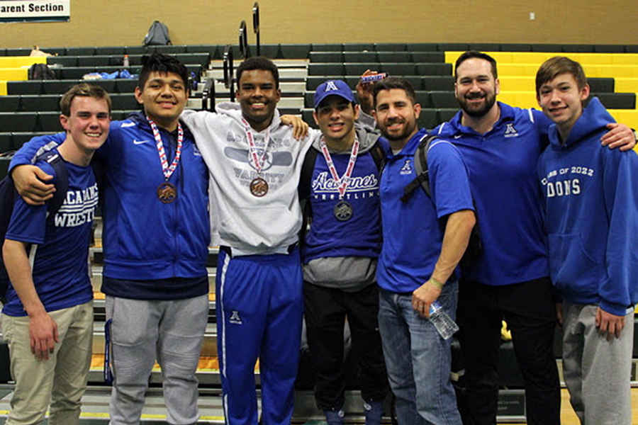 Correa, Early, and Williams medal at 2019 San Ramon Valley High School Invitational Wrestling Tournament